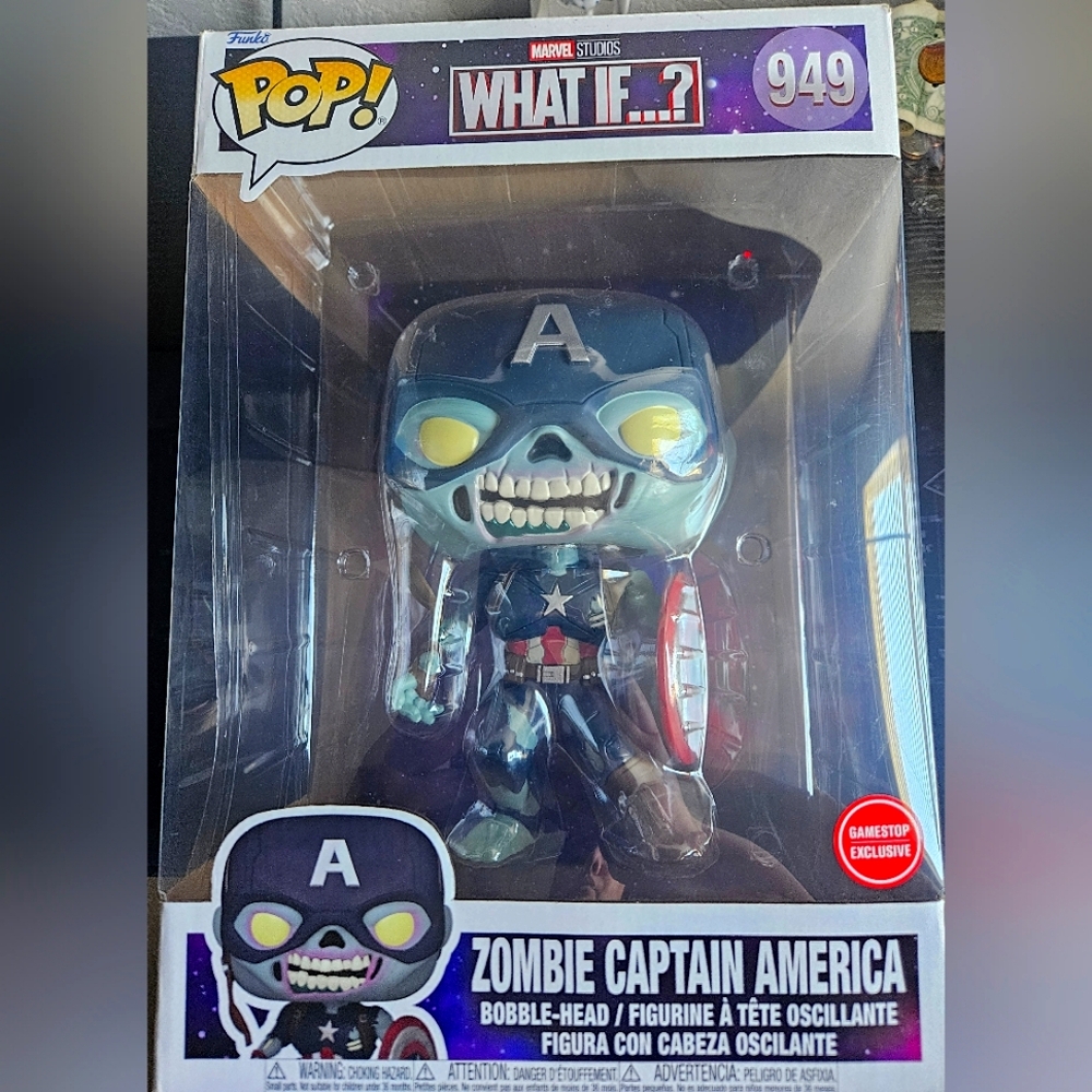 Jumbo Funko Zombie Captain America